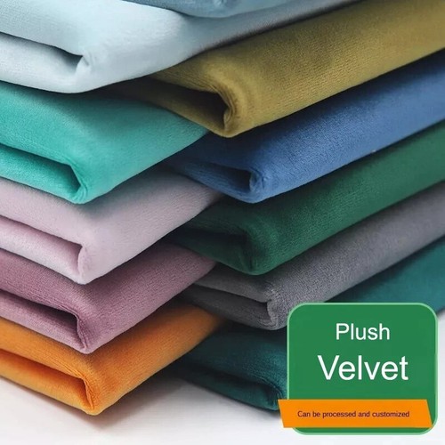 Plush velvet upholstery fabric - velvet,