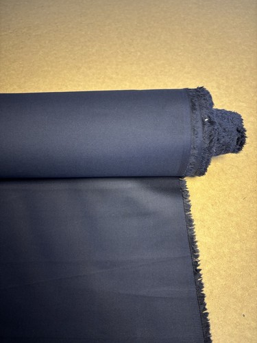 Metres dark navy twill weave - metres,