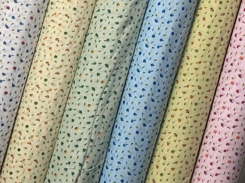 Poly cotton fabric floral - poly, fabric.