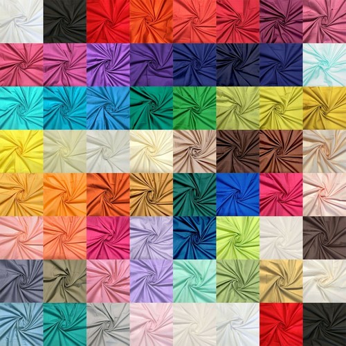 Plain polycotton fabric - fabric, 50