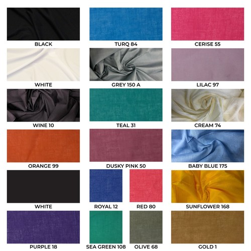 100 cotton voile fabric lawn - 100%,