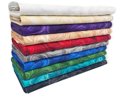 Swirl cotton fabric swirly - cotton,