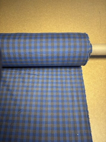 Metres navy brown check - 5,