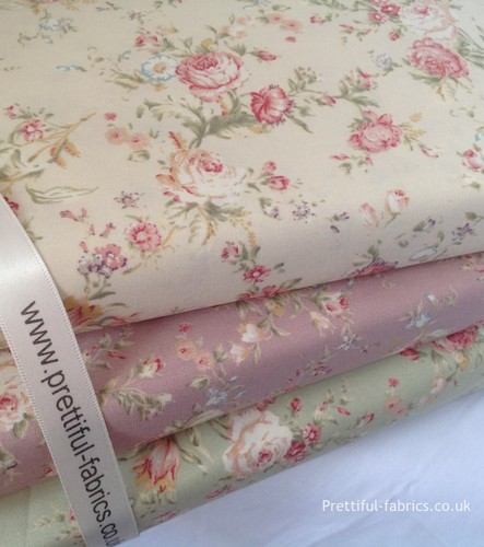 Vintage roses floral 100 - vintage, 100%