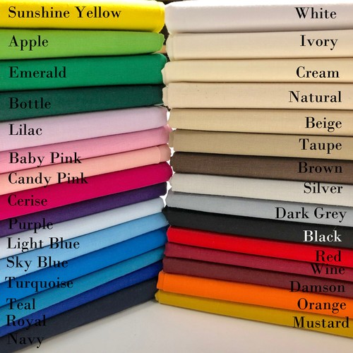 Plain 100 cotton fabric - fabric, 60