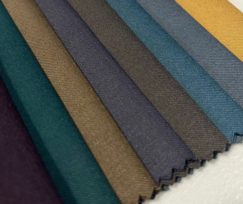 Viscose blend suiting fabric - blend,