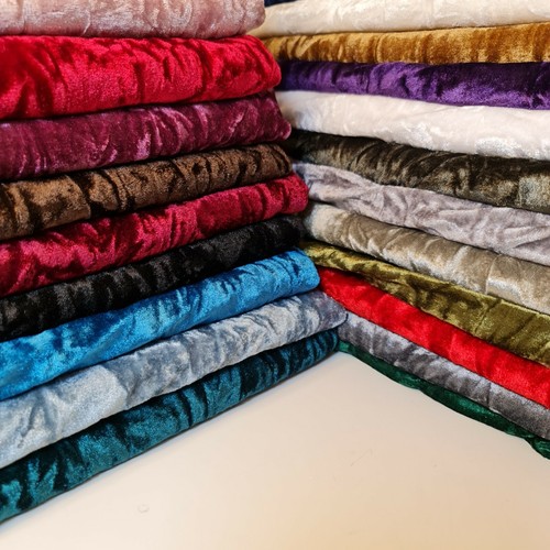 Premium crushed velvet fabric - premium,