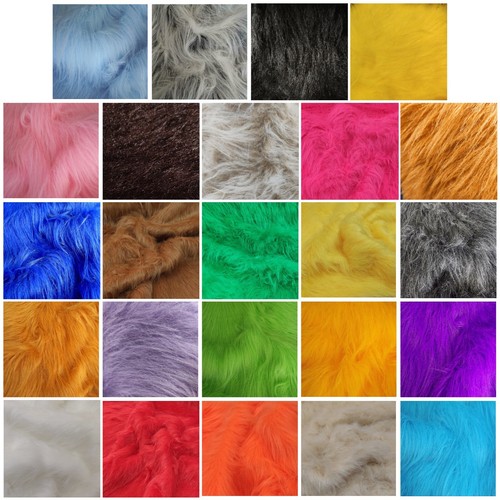 Luxury long haired faux fur - haired,