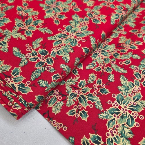 100 cotton christmas fabric - christmas,
