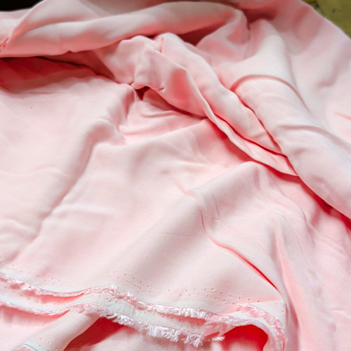 Light pink viscose fabric - light,