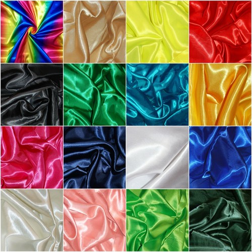 Premium silky satin dress - silky,