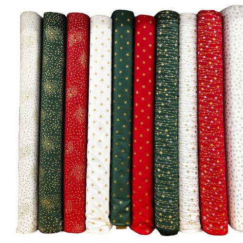 Traditional christmas fabric - christmas,