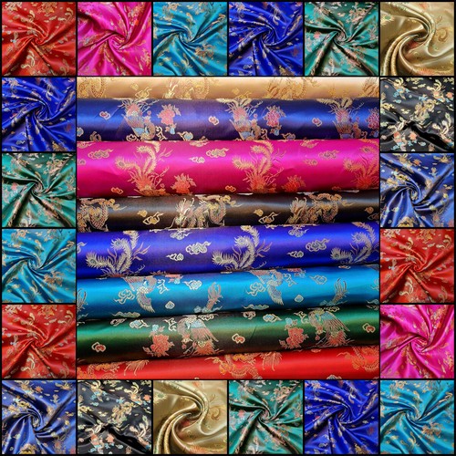 Traditional brocade chinese - brocade,