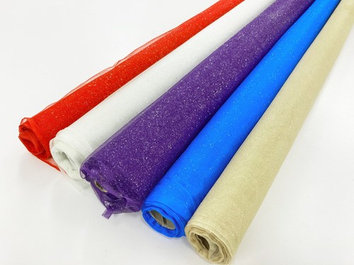 Glitter tulle fabric nylon - tulle,
